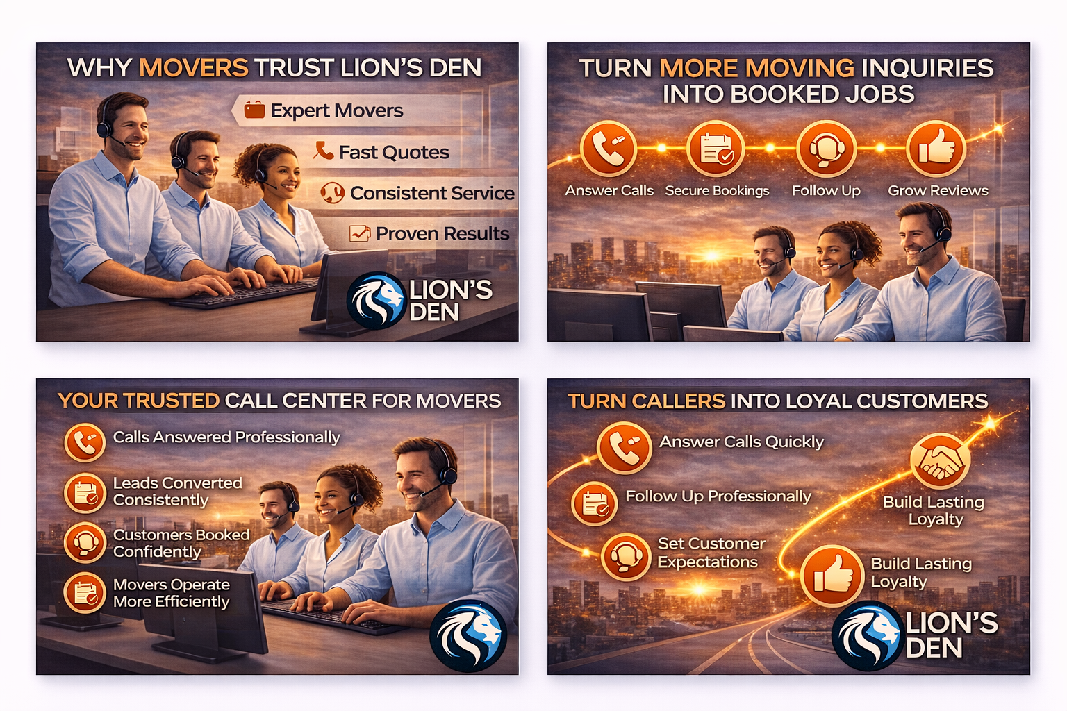 From Inquiry to Loyalty: How Lion’s Den Helps Movers Build Long-Term Customer Relationships