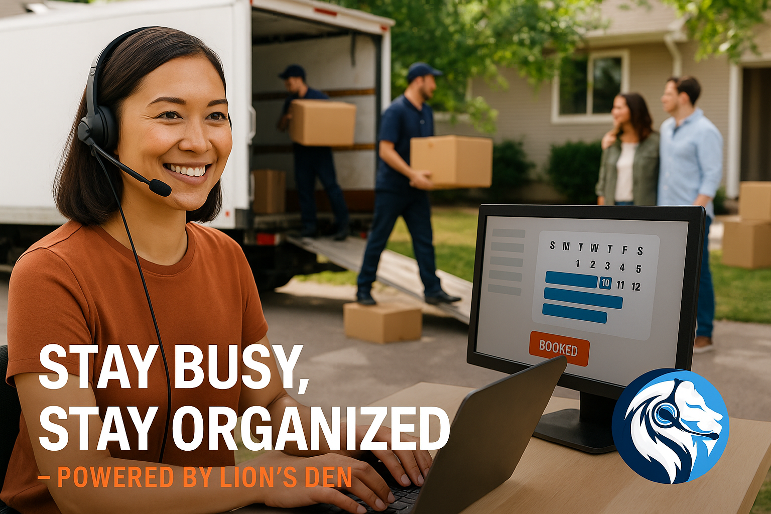 How Lion’s Den Helps Moving Companies Handle Peak Season with Ease